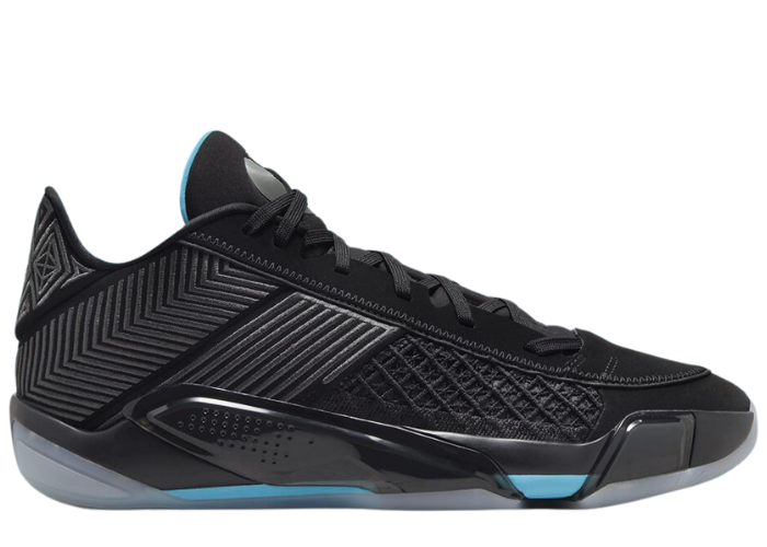 Air Jordan 38 Low Black Particle Grey - FD2326-004